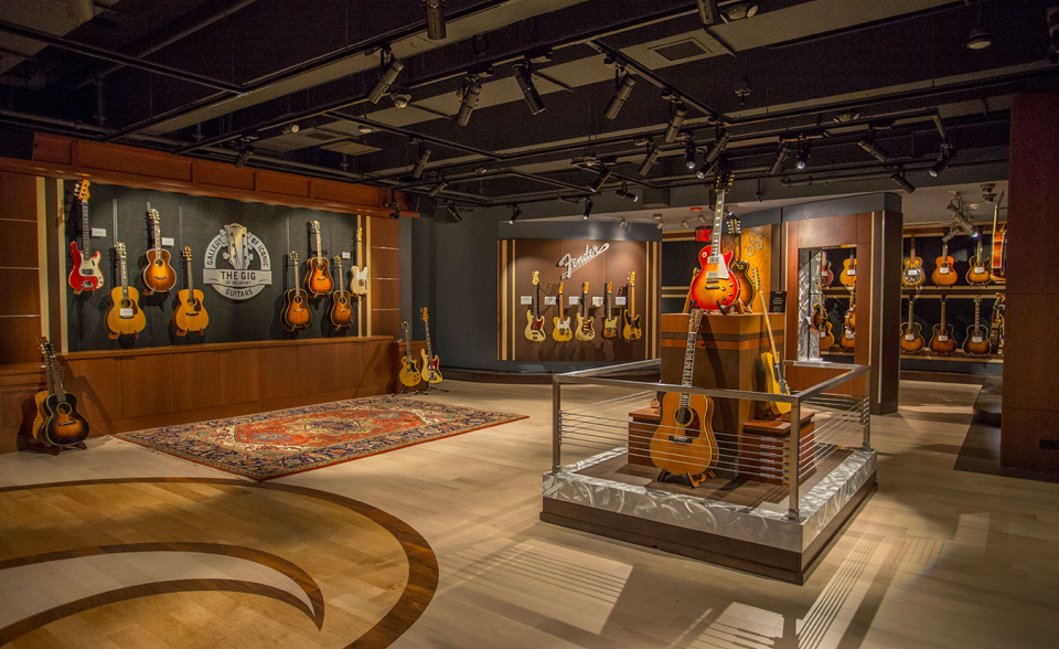 Belmont University Gallery of Iconic Guitars