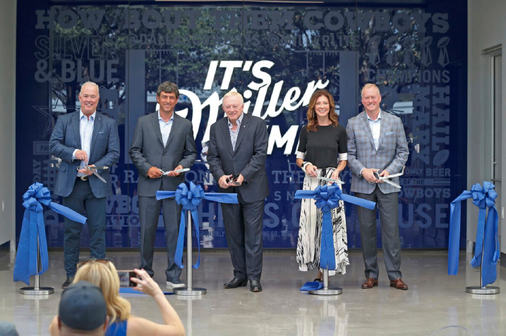 Miller Lite House at AT&T Stadium Ribbon Cutting