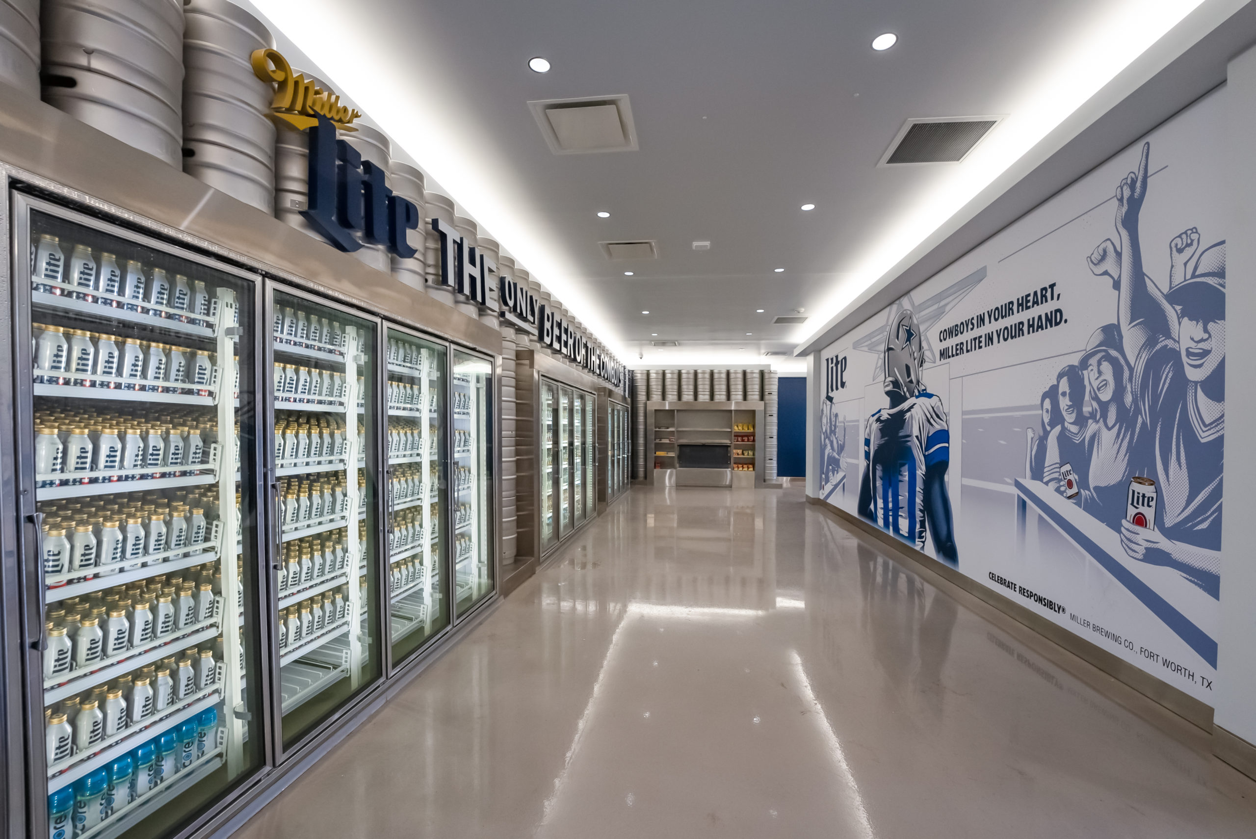 Miller Lite House at AT&T Beer Cooler
