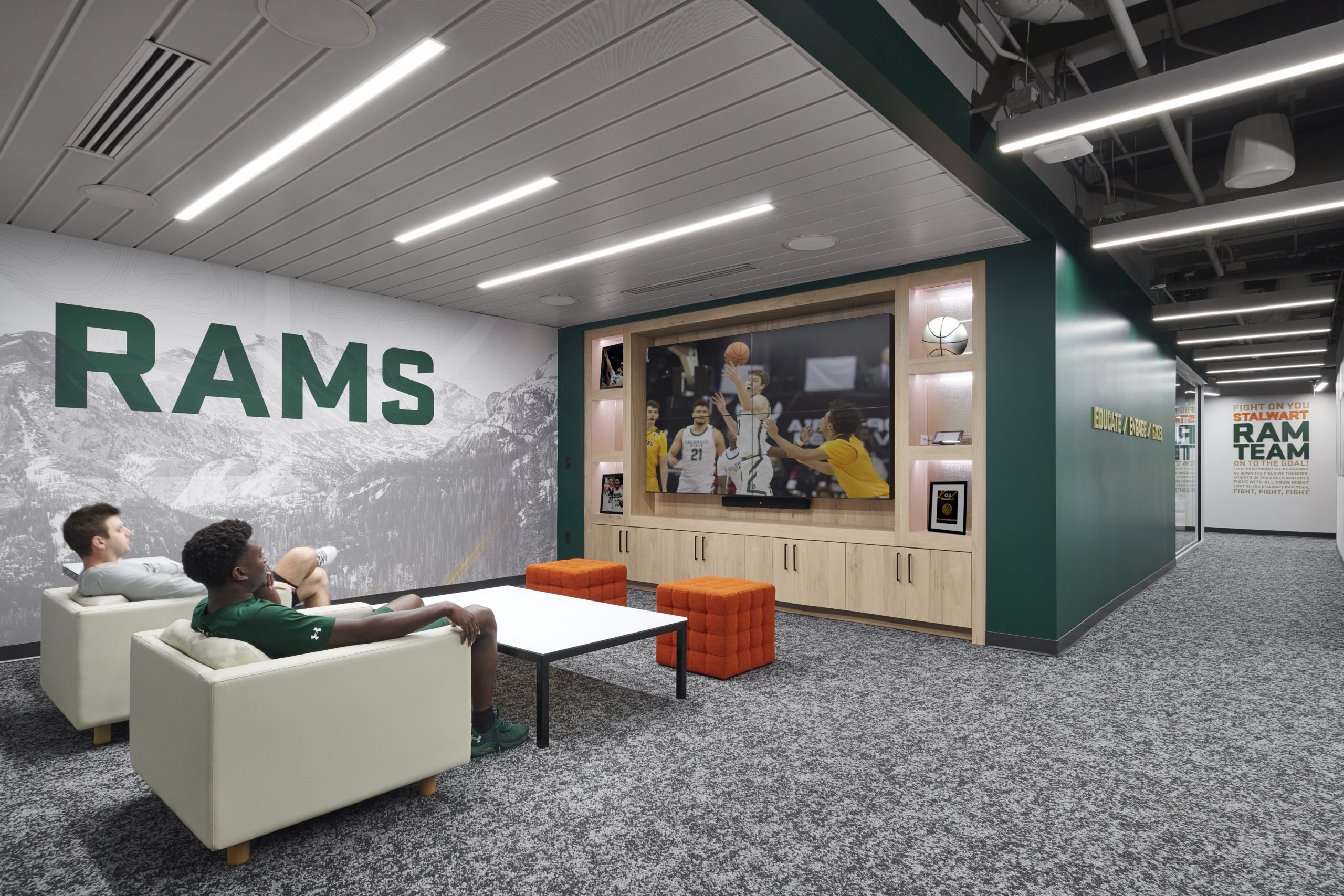 Men's Basketball Player Lounge