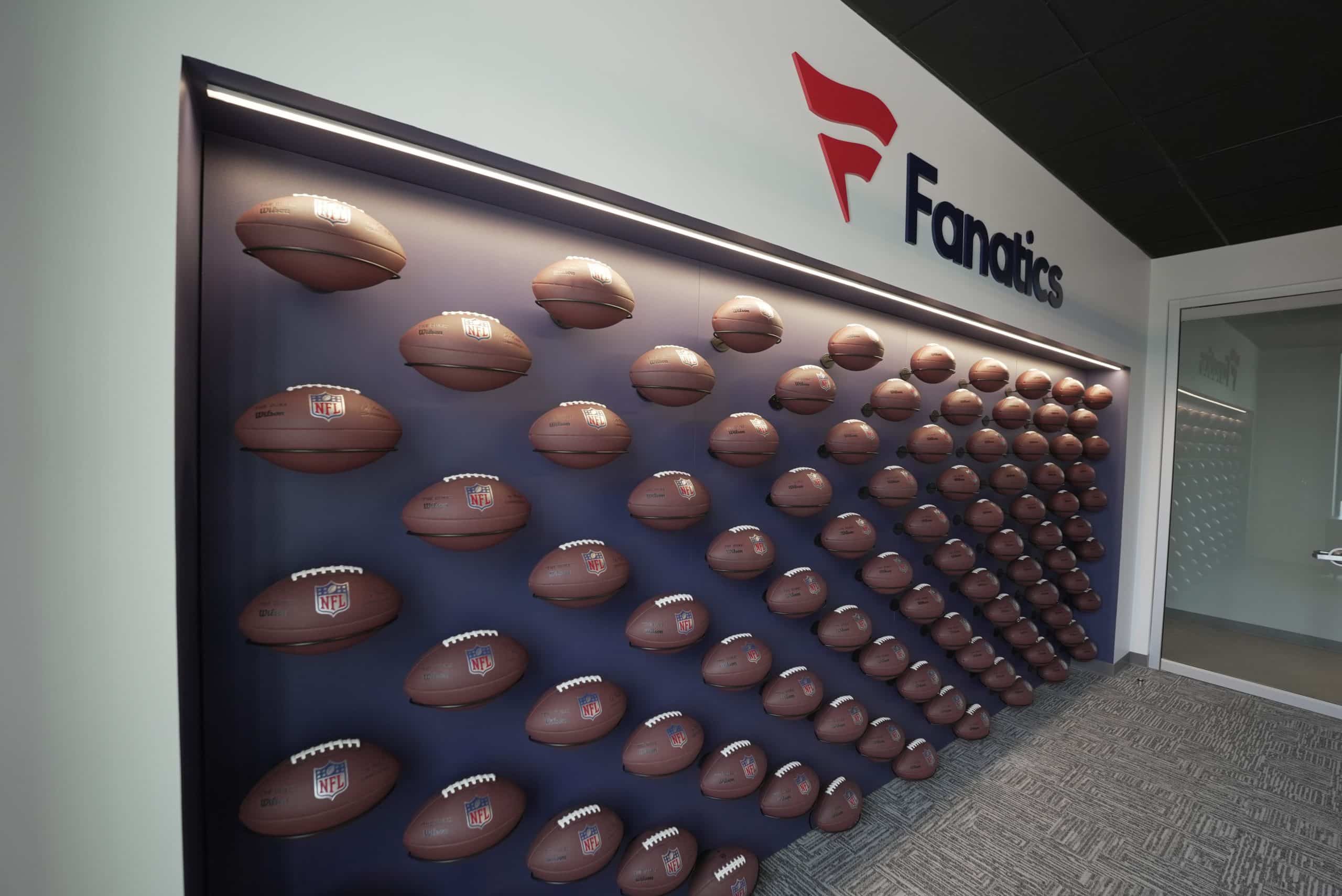 NFL Football Conference Room Display