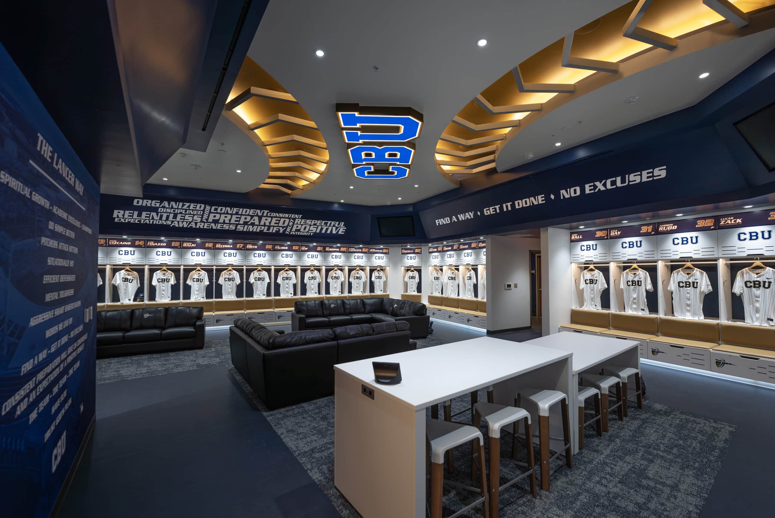 CBU Men's Baseball Lockerroom
